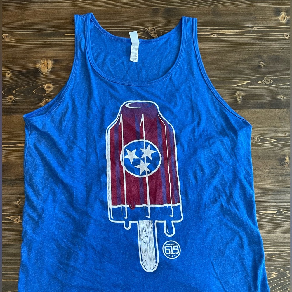 Project 615 Bella Canvas Deep Blue Tank